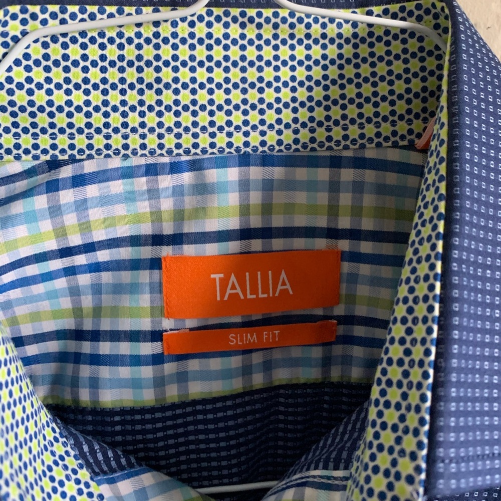 Tallia blue dress shirt